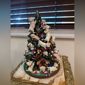 Danbury Mint Westie Christmas Tree